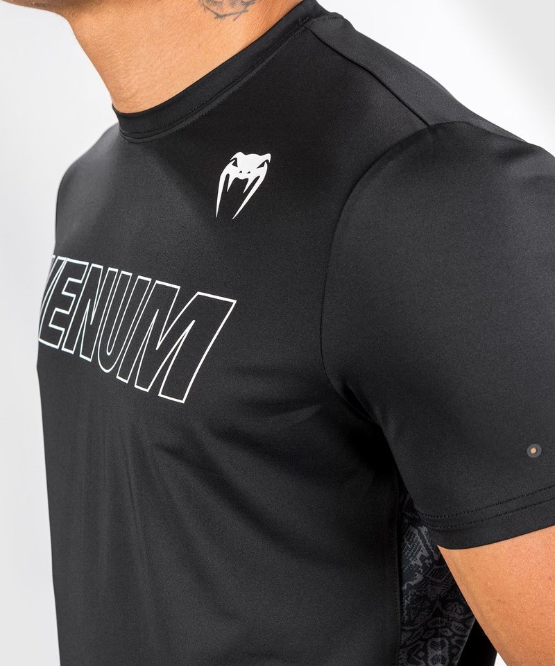 Venum Venum Classic Evo Dry Tech T-Shirt Schwarz Weiß