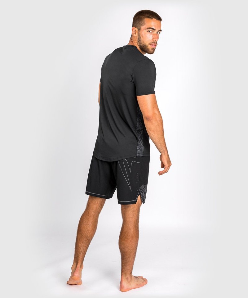 Venum Venum Classic Evo Dry Tech T-Shirt Black Black Reflective