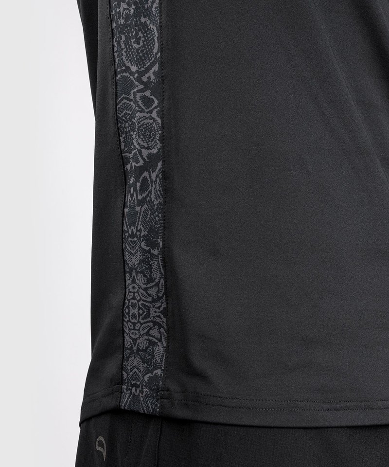 Venum Venum Classic Evo Dry Tech T-Shirt Schwarz Schwarz Reflektierend
