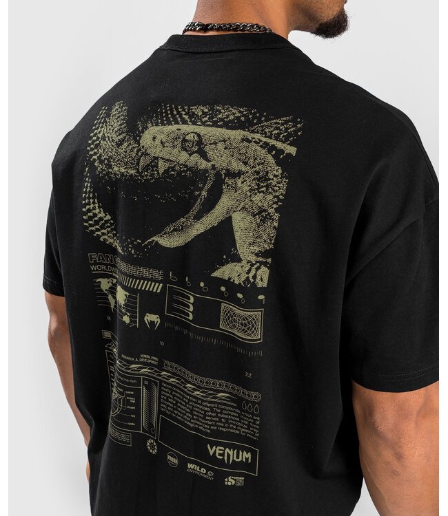 Venum Fangs T-Shirt Oversized Fit Black