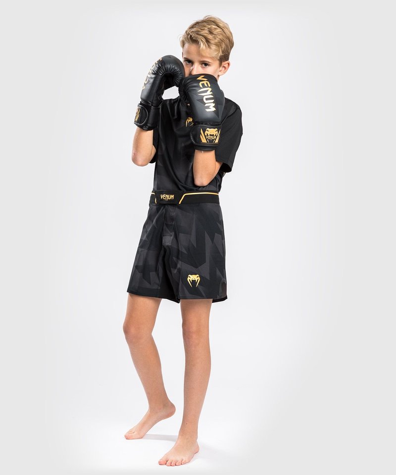 Venum Venum Razor Fightshorts Kids Black Gold