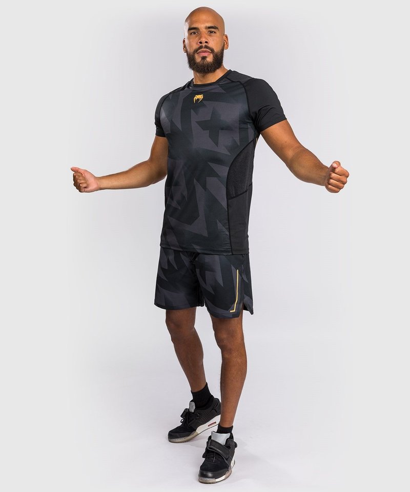 Venum Venum Razor Dry Tech T-Shirt Black Gold