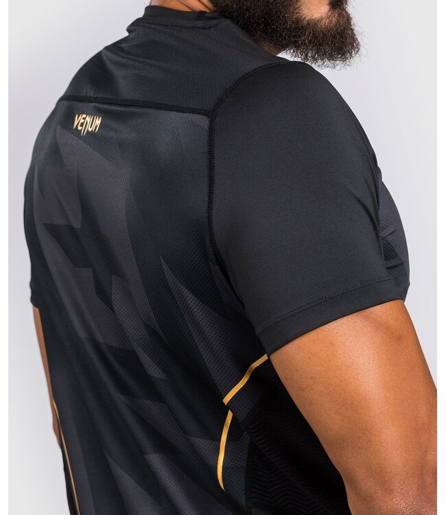 Venum Razor Dry Tech T-Shirt Black Gold