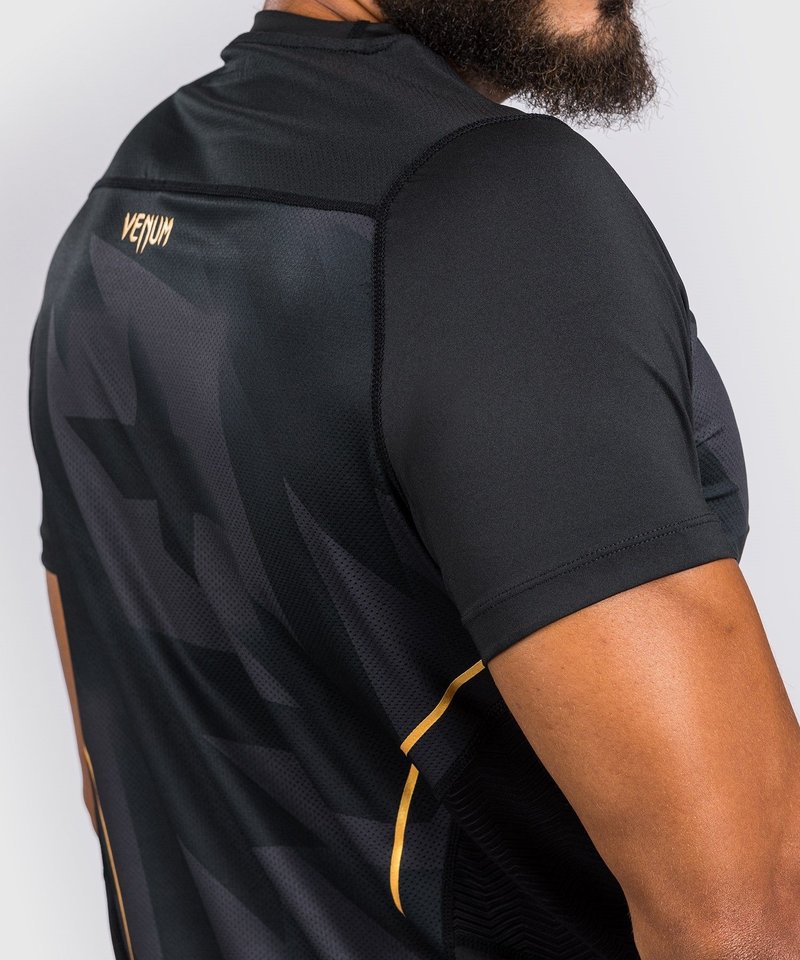 Venum Venum Razor Dry Tech T-Shirt Black Gold