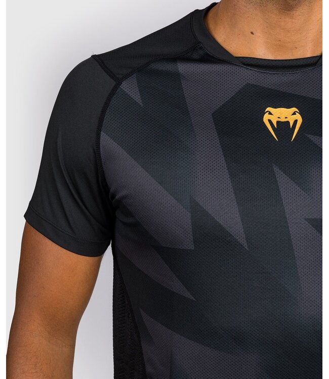 Venum Razor Dry Tech T-Shirt Schwarz Gold