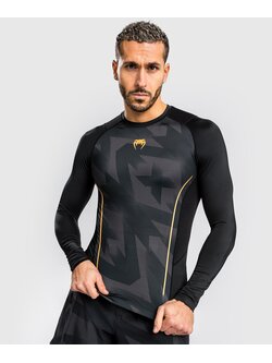 Venum Venum Razor Rash Guard Lange Mouwen Zwart Goud