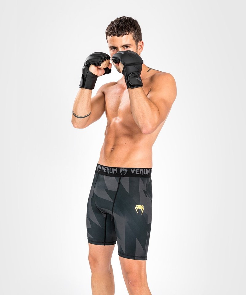 Venum Venum Razor Vale Tudo Shorts Schwarz Gold