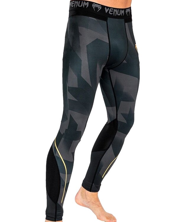 Venum Razor Sports-Leggings Tights Spats Schwarz Gold