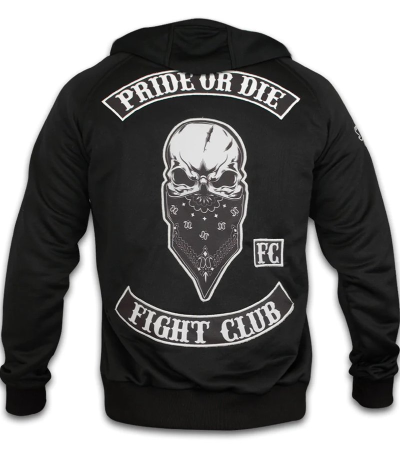 Pride or Die Hoodie PRiDEorDiE Fight Club Black