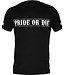 Pride or Die PRiDEorDiE FIGHT CLUB T Shirt Zwart