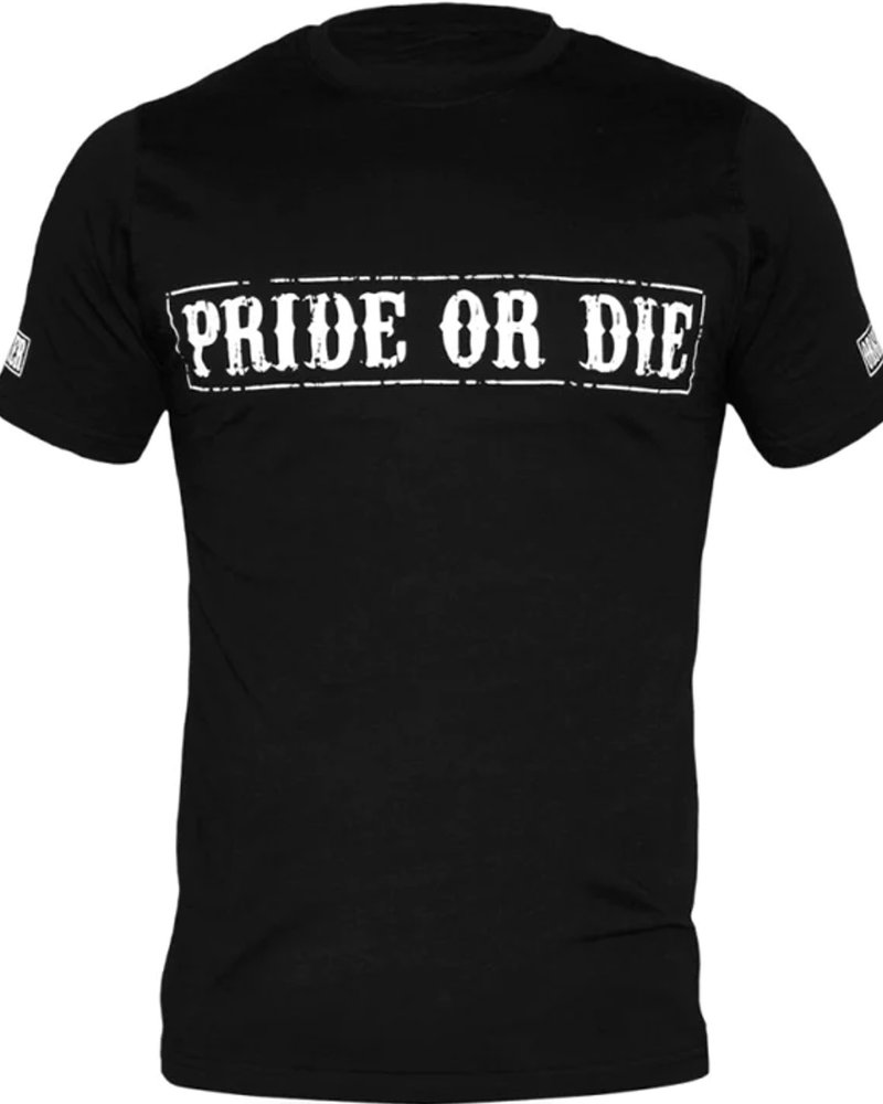 Pride or Die PRiDEorDiE "FIGHT CLUB" T Shirt Black