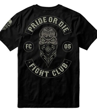 PRiDEorDiE PRiDEorDiE FC MAYANS V.2 T Shirt Schwarz