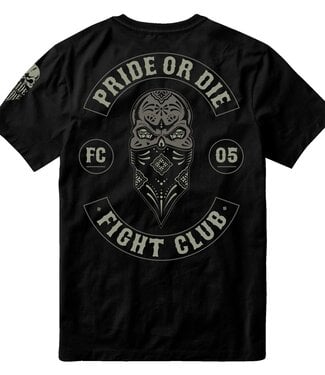 PRiDEorDiE PRiDEorDiE FC MAYANS V.2 T Shirt T Shirt Schwarz