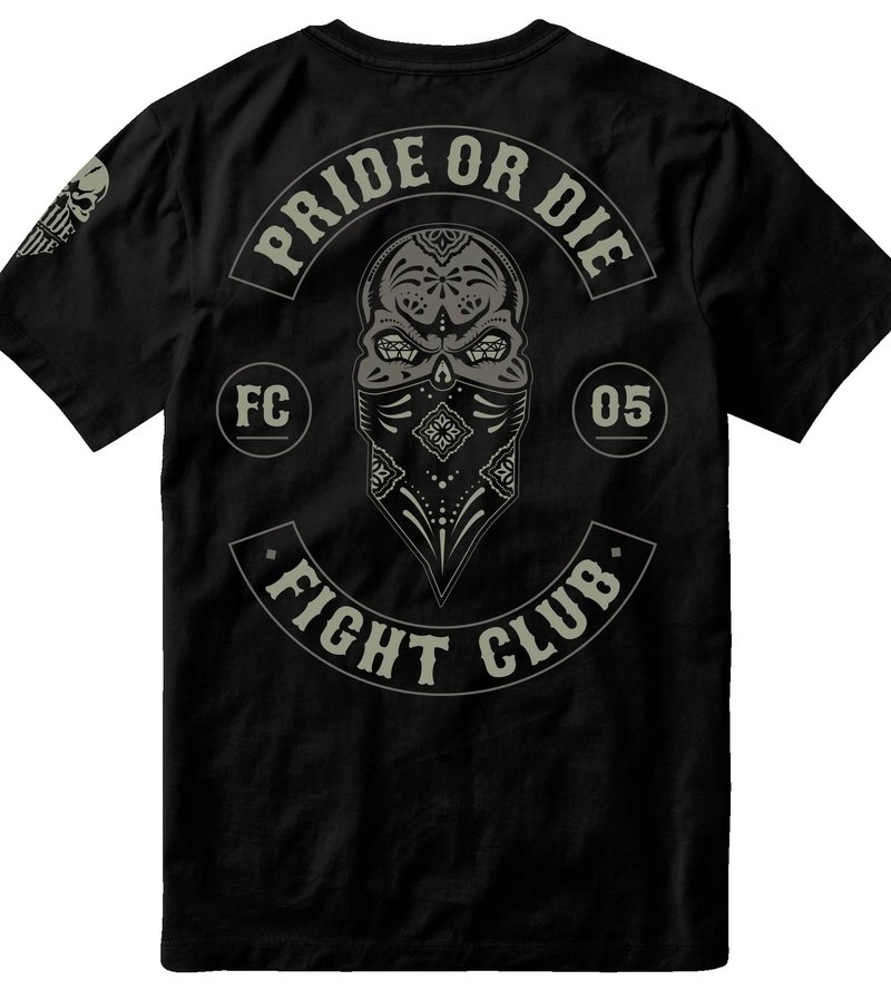 Pride or Die PRiDE or DiE FC MAYANS V.2 T Shirt Black