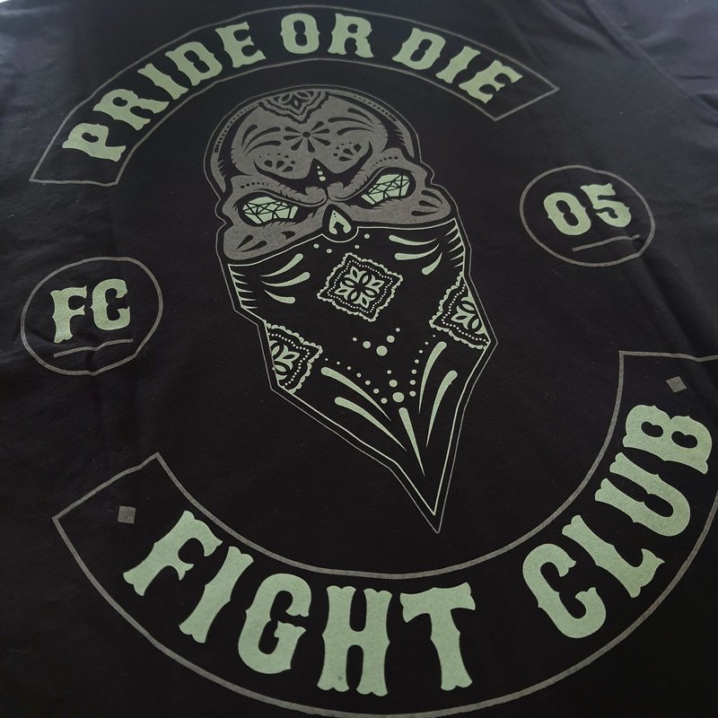 Pride or Die PRiDE or DiE FC MAYANS V.2 T Shirt Zwart