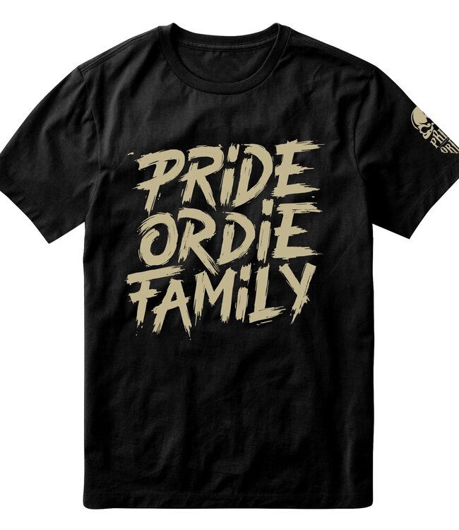 PRiDE or DiE FAMILY V.2 T Shirt  Schwarz