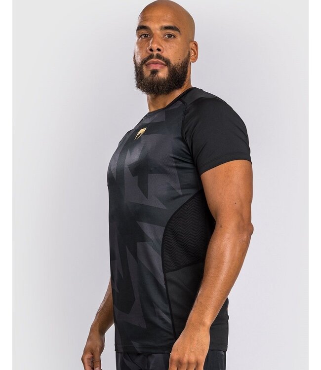 Venum Razor Dry Tech T-Shirt Schwarz Gold