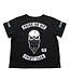 PRiDEorDiE Fight Club Damen T Shirt Schwarz