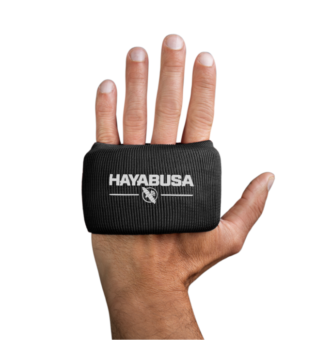 Hayabusa Boxing Knuckle Schutz Guards Schwarz