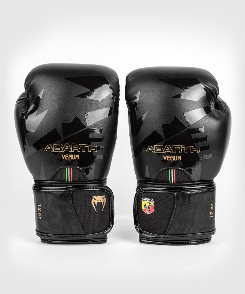 Venum Venum Abarth #1 Boxhandschuhe Schwarz Gold