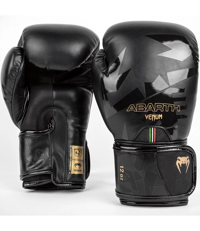 Venum Venum Abarth #1 Boxing Gloves Black Gold