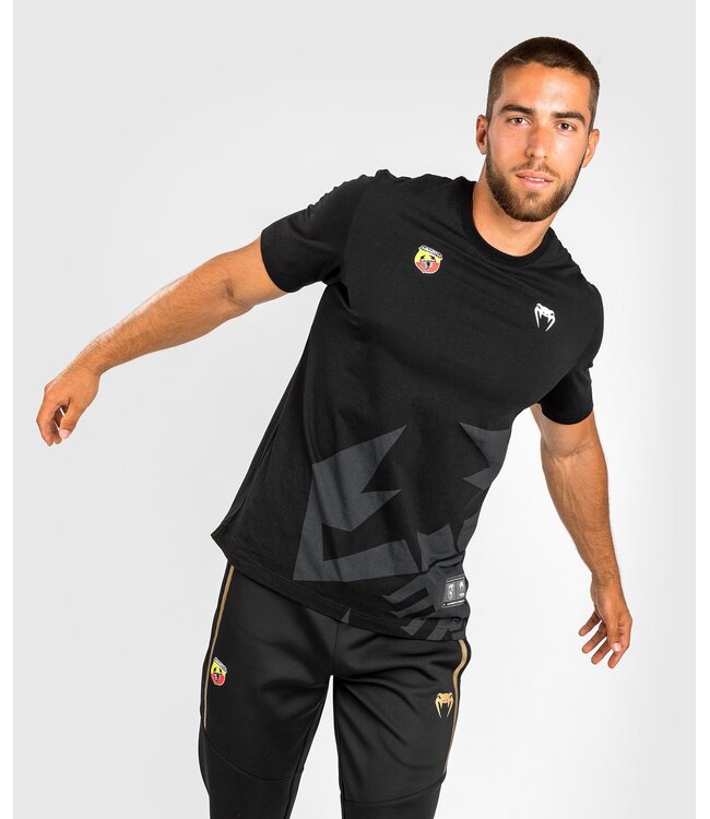 Venum Abarth #1 T-Shirt Black Gold | Venum Europe Fightstore