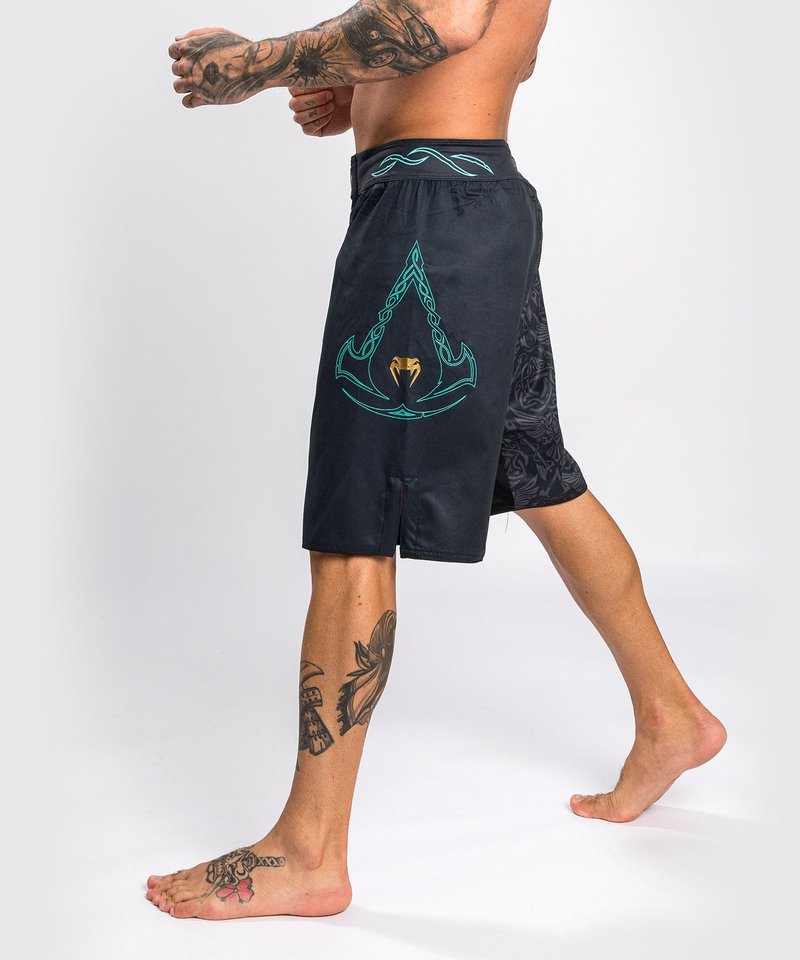 Venum Venum Assassin's Creed Reloaded Fight Shorts Zwart