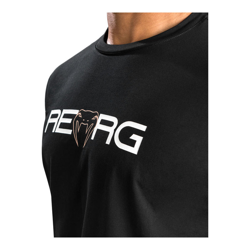 Venum Reorg Rash Guard Long Sleeves Black - FIGHTWEAR SHOP EUROPE