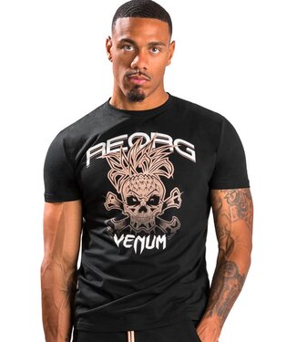 Venum Venum Reorg V2 T-Shirt Schwarz Venum Venum Reorg V2 T-Shirt Schwarz