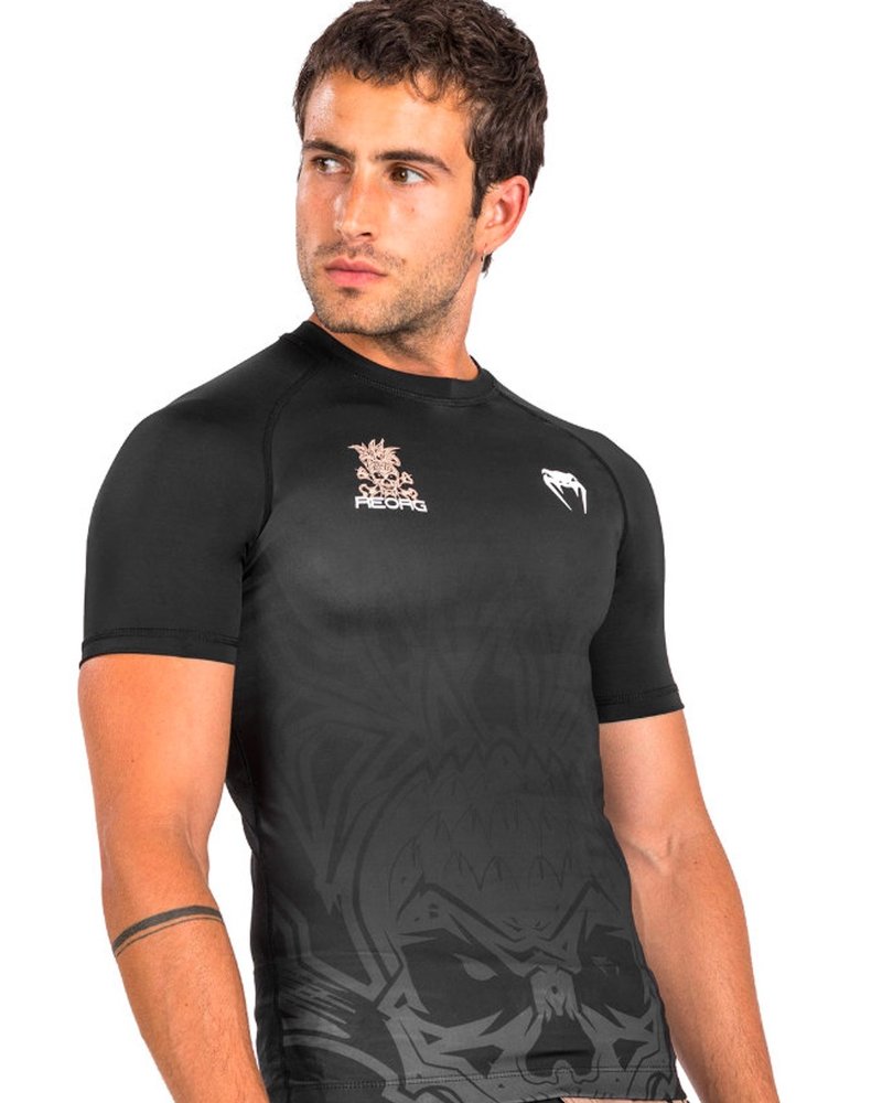 Venum Venum Reorg Rash Guard Korte Mouwen Zwart