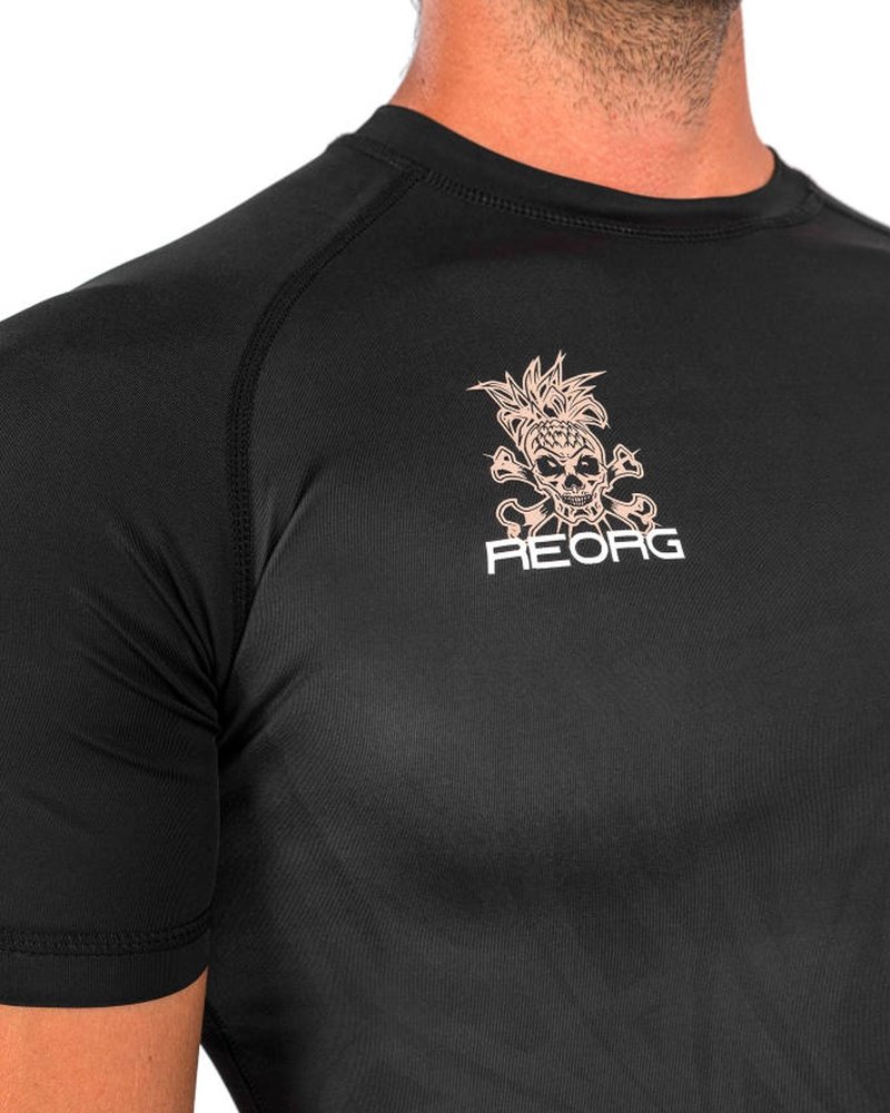 Venum Venum Reorg Rash Guard Short Sleeves Black