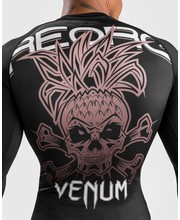Venum Reorg Rash Guard Long Sleeves Black - FIGHTWEAR SHOP EUROPE