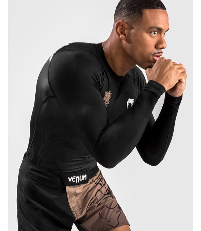 Venum Venum Reorg Rash Guard Langarm Schwarz