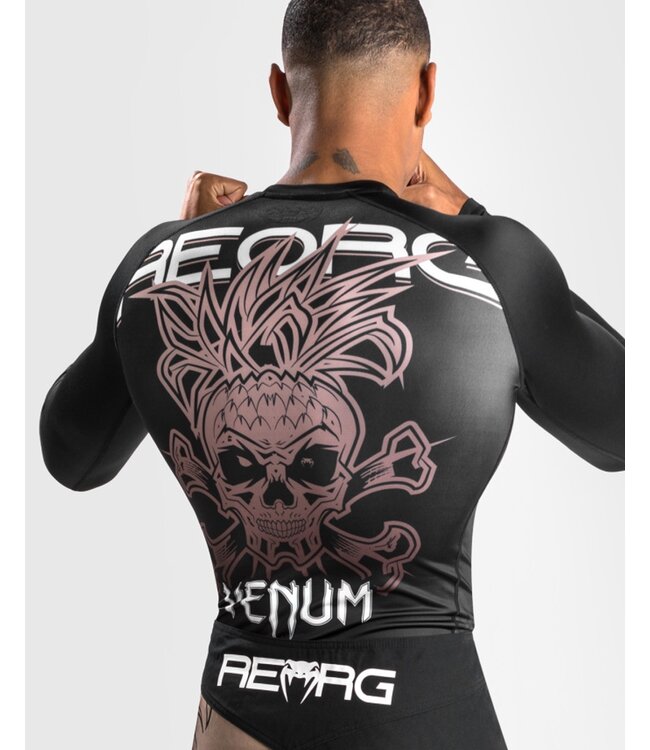 Venum Reorg Rash Guard Long Sleeves Black