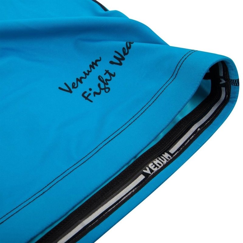 Venum Venum Original Giant Rash Guard K/A Cyan Schwarz