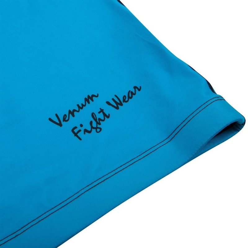 Venum Venum Original Giant Rash Guard S/S Cyan Black