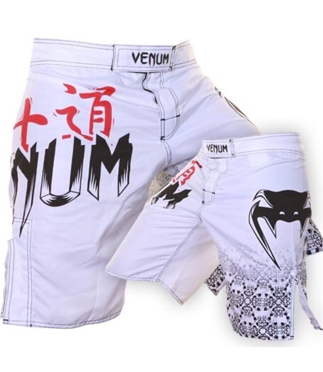 Venum Venum Bushido Vechtsport Broek Fight Shorts Wit
