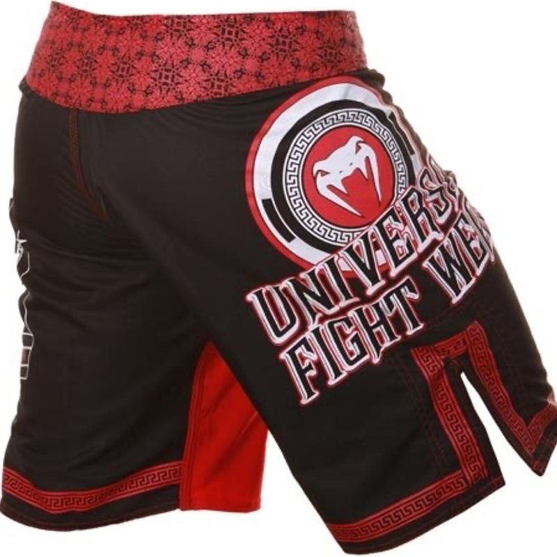 Venum Venum Gladiator Mask Fight Shorts Black Venum Fight Wear