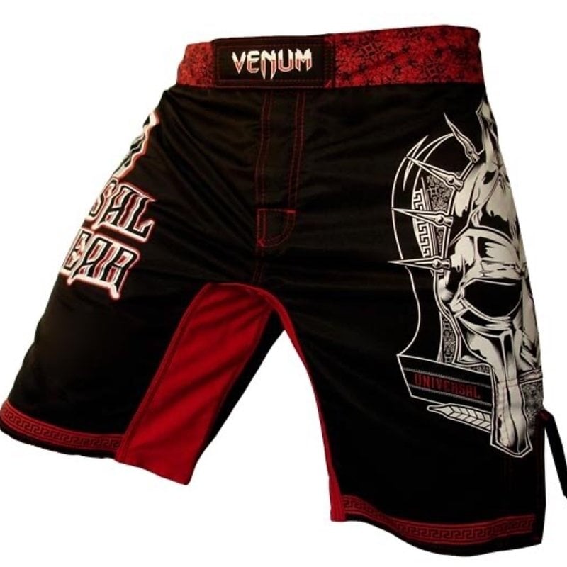 Venum Venum Gladiator Mask Fight Shorts Black Venum Fight Wear