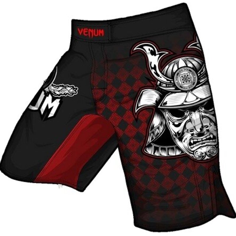 Venum Venum Samurai Mask Fightshorts Zwart