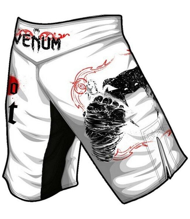 Venum "Built 2 Fight" Kampfsport Shorts Fightshorts Weiß
