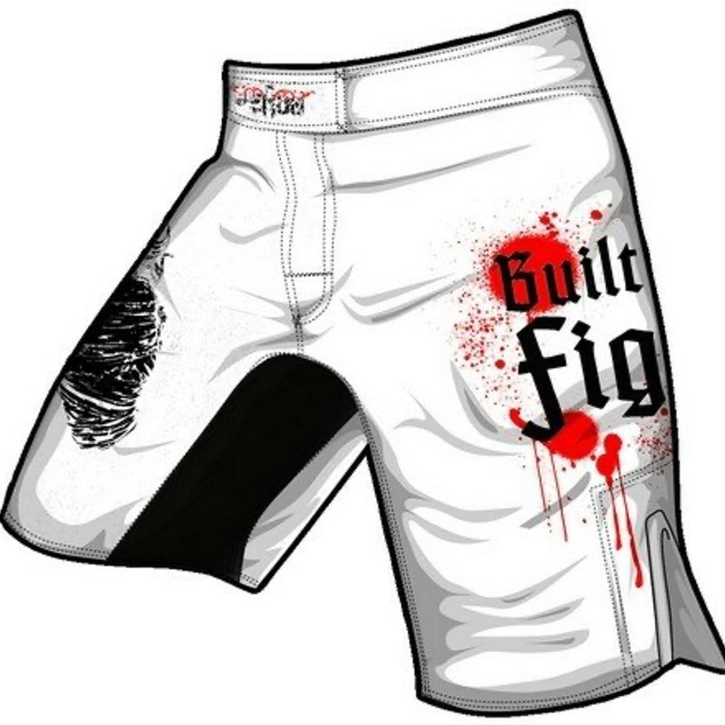 Venum Venum "Build 2 Fight" Vechtsportbroek Fightshorts Wit