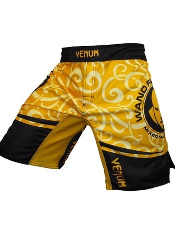 Venum Venum Fightshort Wanderlei Silva Geel Zwart