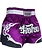 Fluory Fluory Muay Thai Short Kickboks Broek Tribal Paars