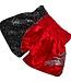 Fluory Fluory Muay Thai Short Kickboxing Short Red Silver MTSF15