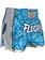 Fluory Fluory Muay Thai Kickboxing Shorts Blauw MTSF64