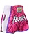 Fluory Fluory Muay Thai Kickboxing Shorts Roze Rood MTSF64