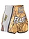 Fluory Fluory Muay Thai Shorts Kickboxen Gelb MTSF64