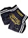 Fluory Fluory Sak Yant Tiger Muay Thai Shorts Grau Gold MTSF98