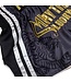 Fluory Sak Yant Tiger Muay Thai Shorts Grau Gold MTSF98